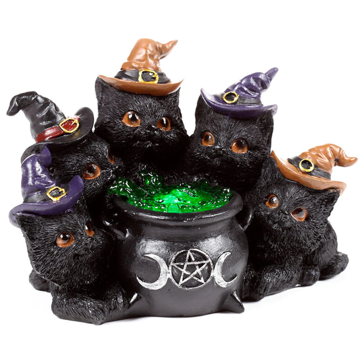 Black Cat Bruises figurina LED poza produsului