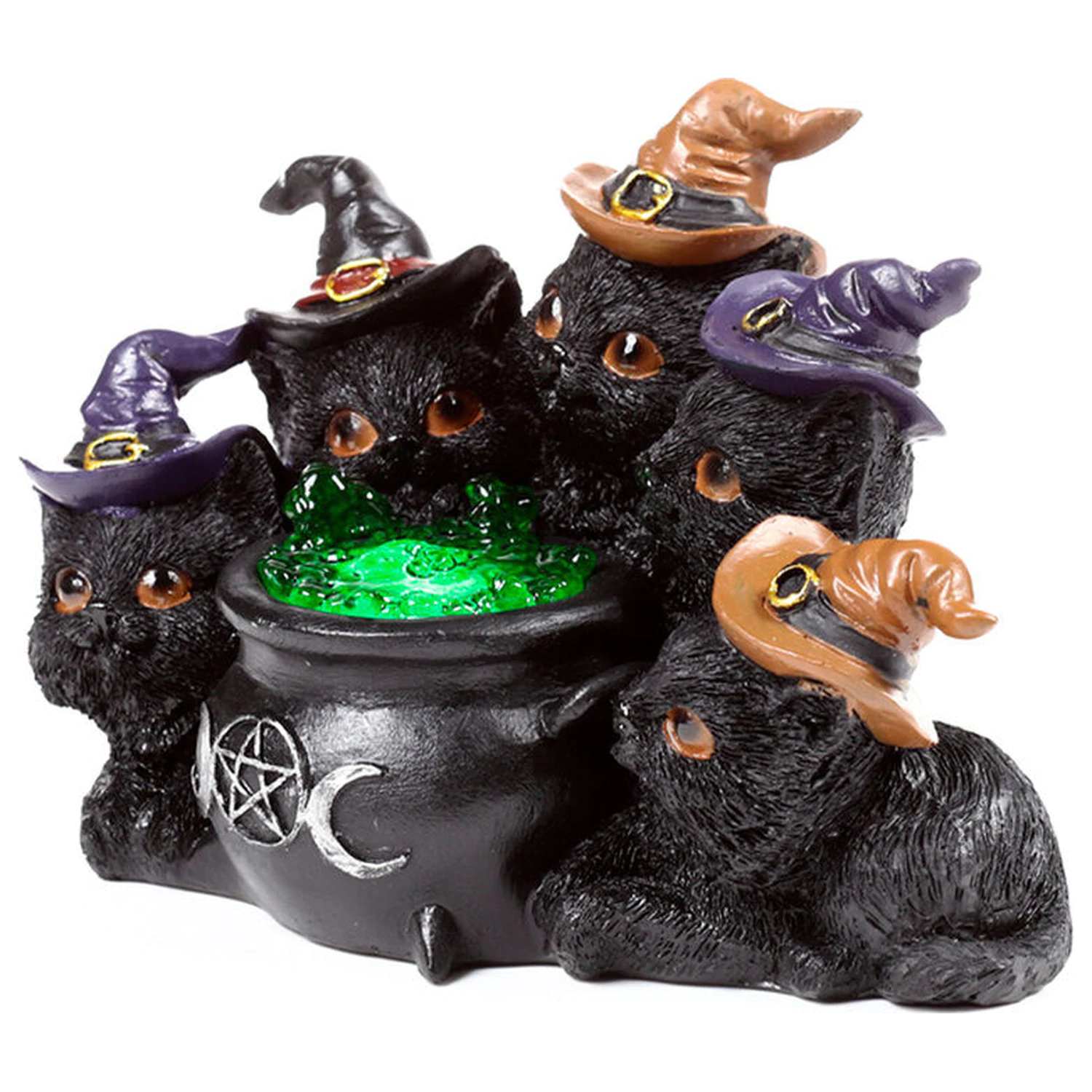 Black Cat Bruises figurina LED poza produsului