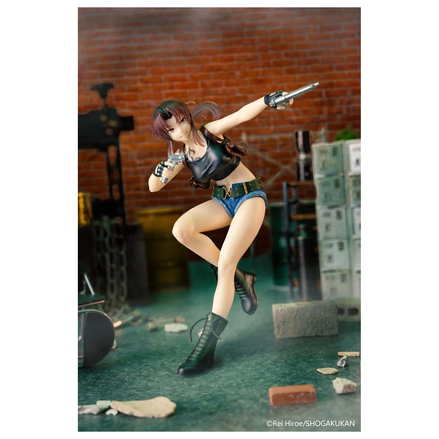 Black Lagoon Vivit PVC Statuie Revy 16 cm poza produsului