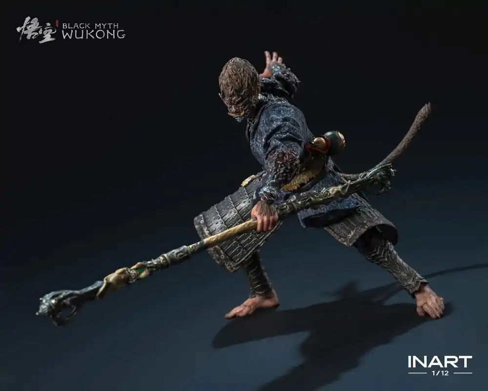 Black Myth: Wukong Figurină de actiune 1/12 The Destined One in the Bronze Armor Set Deluxe Ver. 16 cm poza produsului