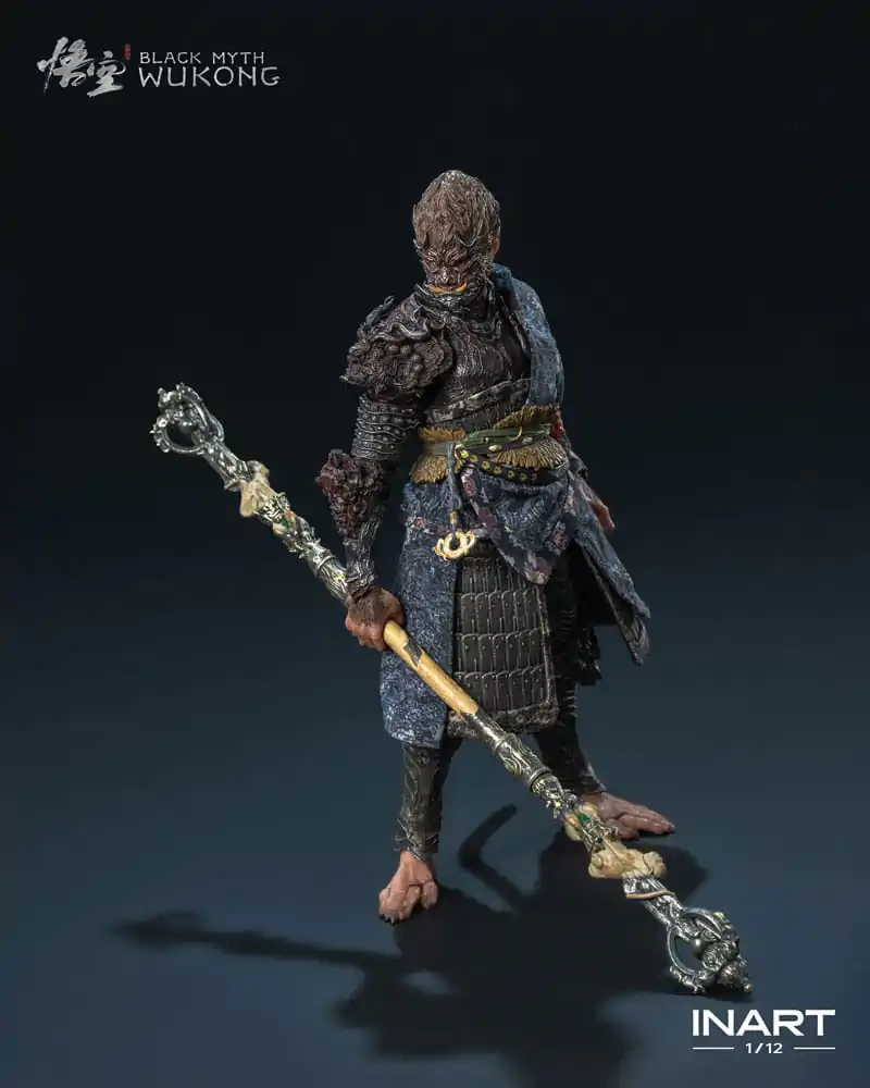 Black Myth: Wukong figurina de actiune 1/12 The Destined One in the Bronze Armor Set Standard Ver. 16 cm poza produsului