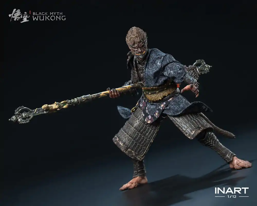 Black Myth: Wukong figurina de actiune 1/12 The Destined One in the Bronze Armor Set Standard Ver. 16 cm poza produsului