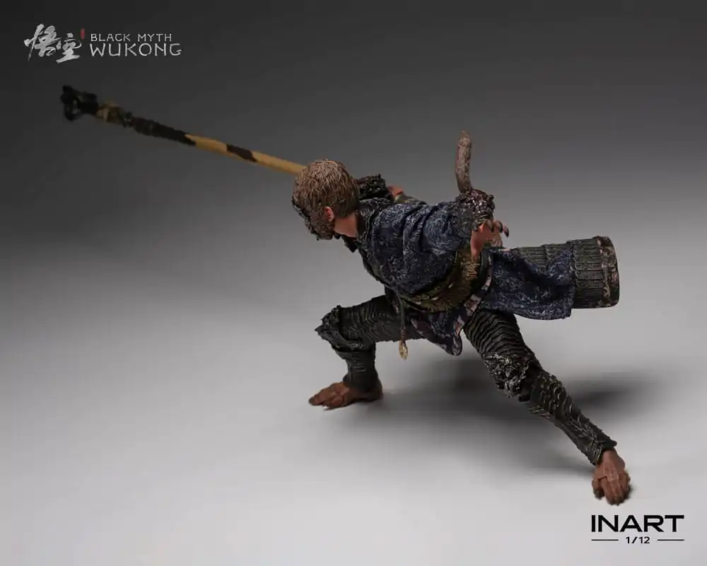 Black Myth: Wukong figurina de actiune 1/12 The Destined One in the Bronze Armor Set Standard Ver. 16 cm poza produsului