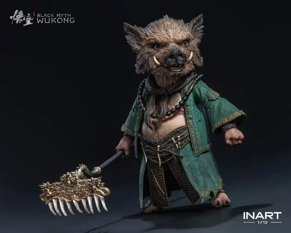 Black Myth: Wukong Figurina de acțiune 1/12 Zhu Bajie 15 cm poza produsului