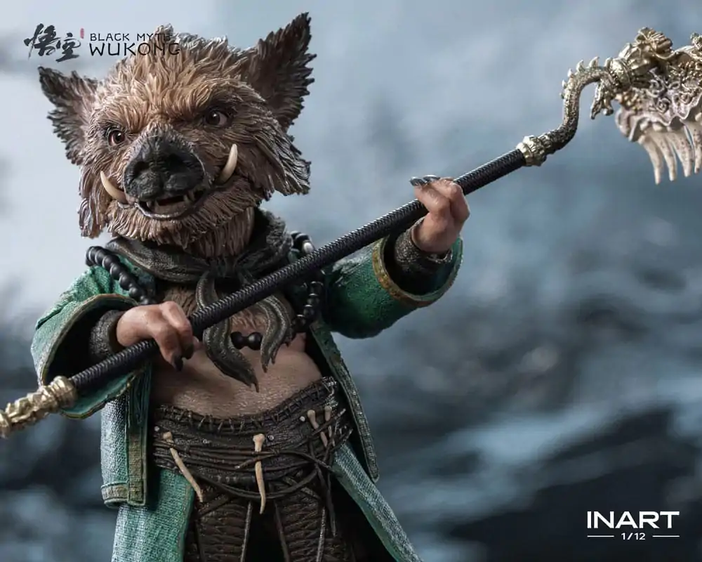 Black Myth: Wukong Figurina de acțiune 1/12 Zhu Bajie 15 cm poza produsului