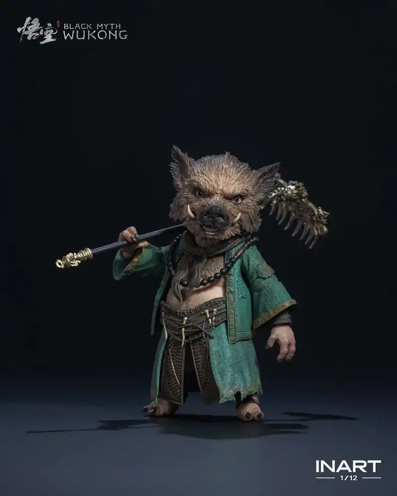 Black Myth: Wukong Figurina de acțiune 1/12 Zhu Bajie 15 cm poza produsului
