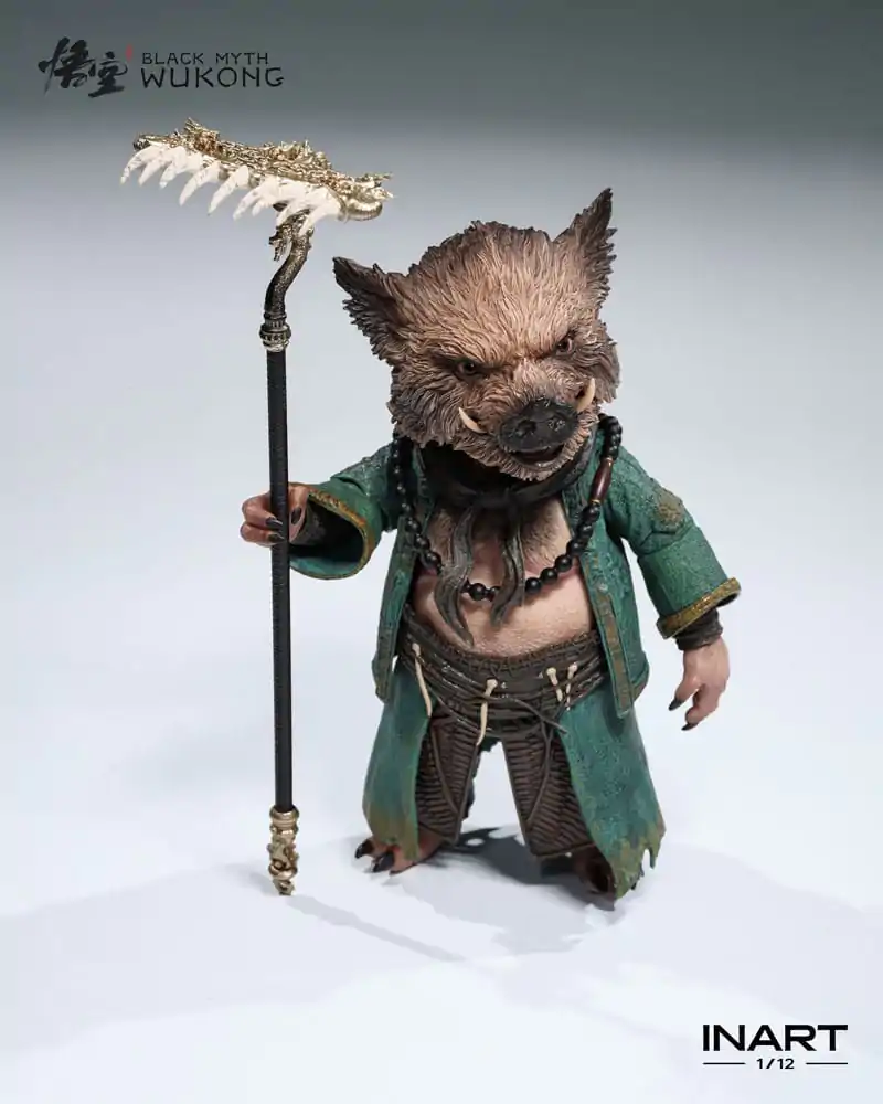 Black Myth: Wukong Figurina de acțiune 1/12 Zhu Bajie 15 cm poza produsului