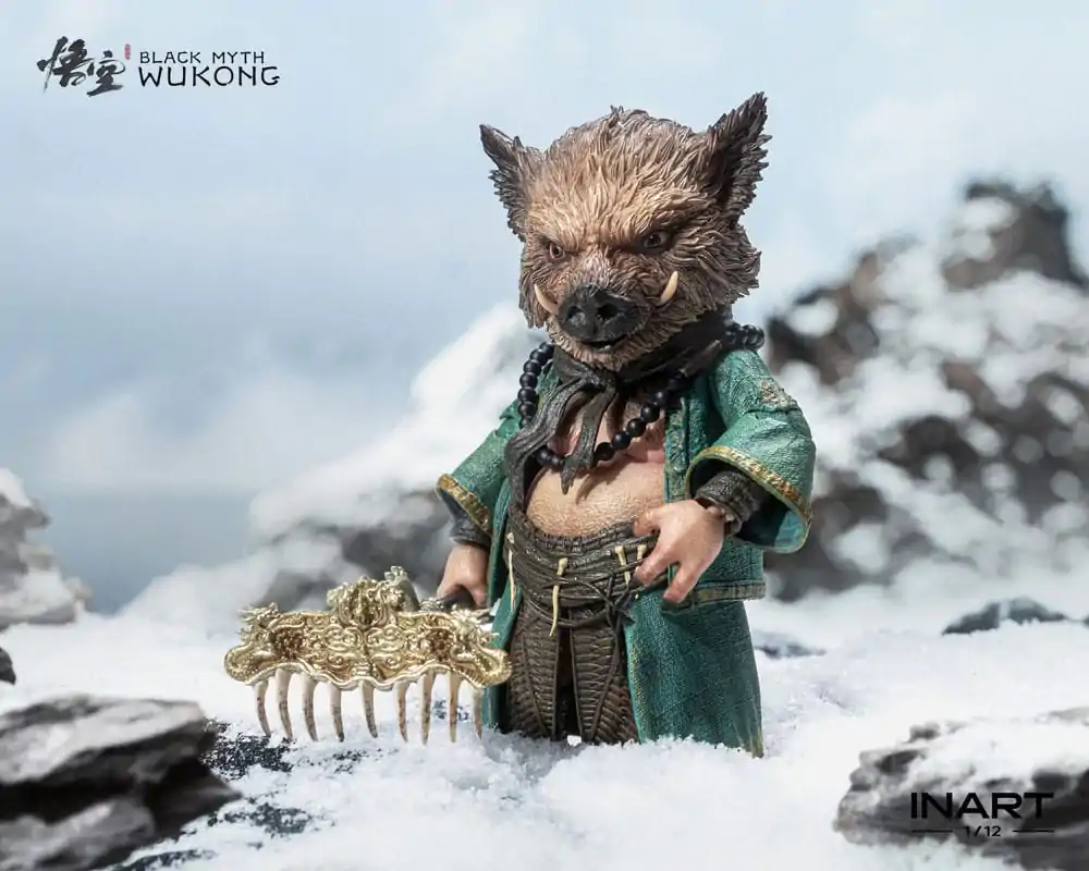 Black Myth: Wukong Figurina de acțiune 1/12 Zhu Bajie 15 cm poza produsului