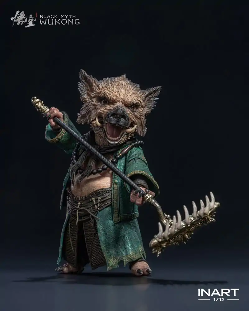 Black Myth: Wukong Figurina de acțiune 1/12 Zhu Bajie 15 cm poza produsului