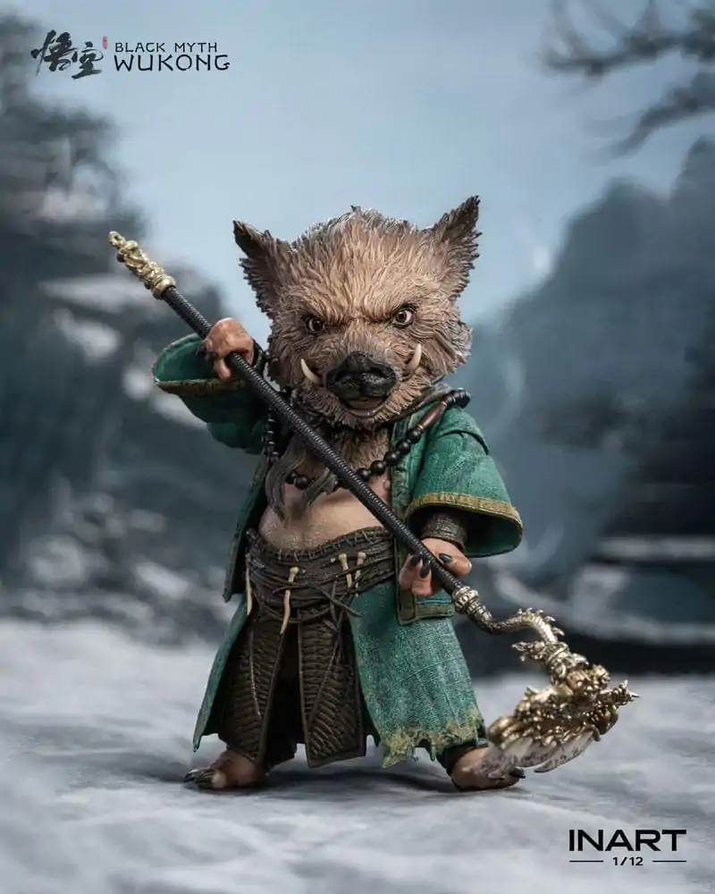 Black Myth: Wukong Figurina de acțiune 1/12 Zhu Bajie 15 cm poza produsului
