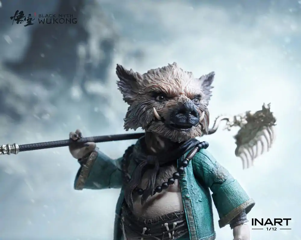 Black Myth: Wukong Figurina de acțiune 1/12 Zhu Bajie 15 cm poza produsului