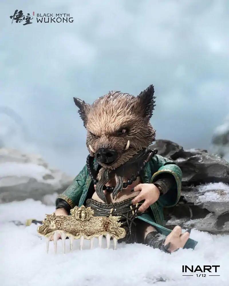 Black Myth: Wukong Figurina de acțiune 1/12 Zhu Bajie 15 cm poza produsului