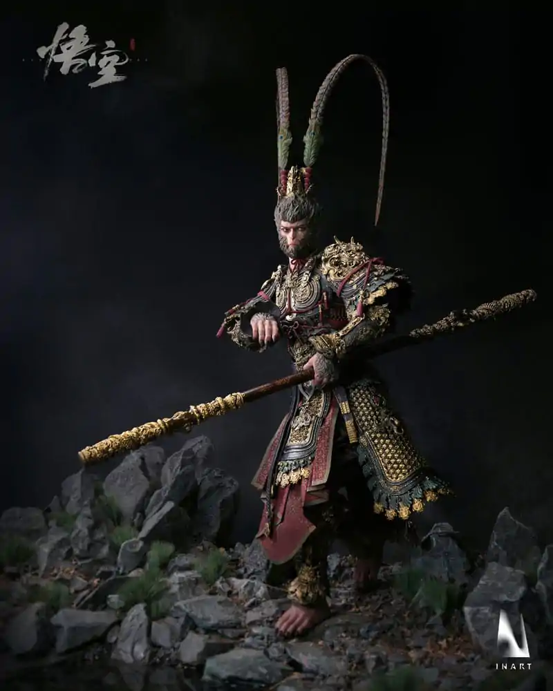 Figurină de acțiune Black Myth: Wukong 1/6 Armură Marele Înțelept Wukong 40 cm poza produsului