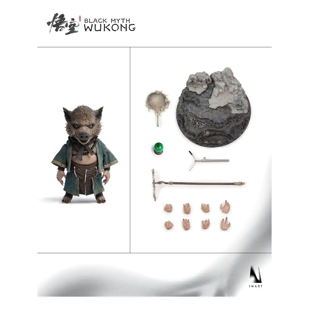 Black Myth: Wukong Figurina de actiune 1/6 Wukong Zhu Bajie 24 cm poza produsului
