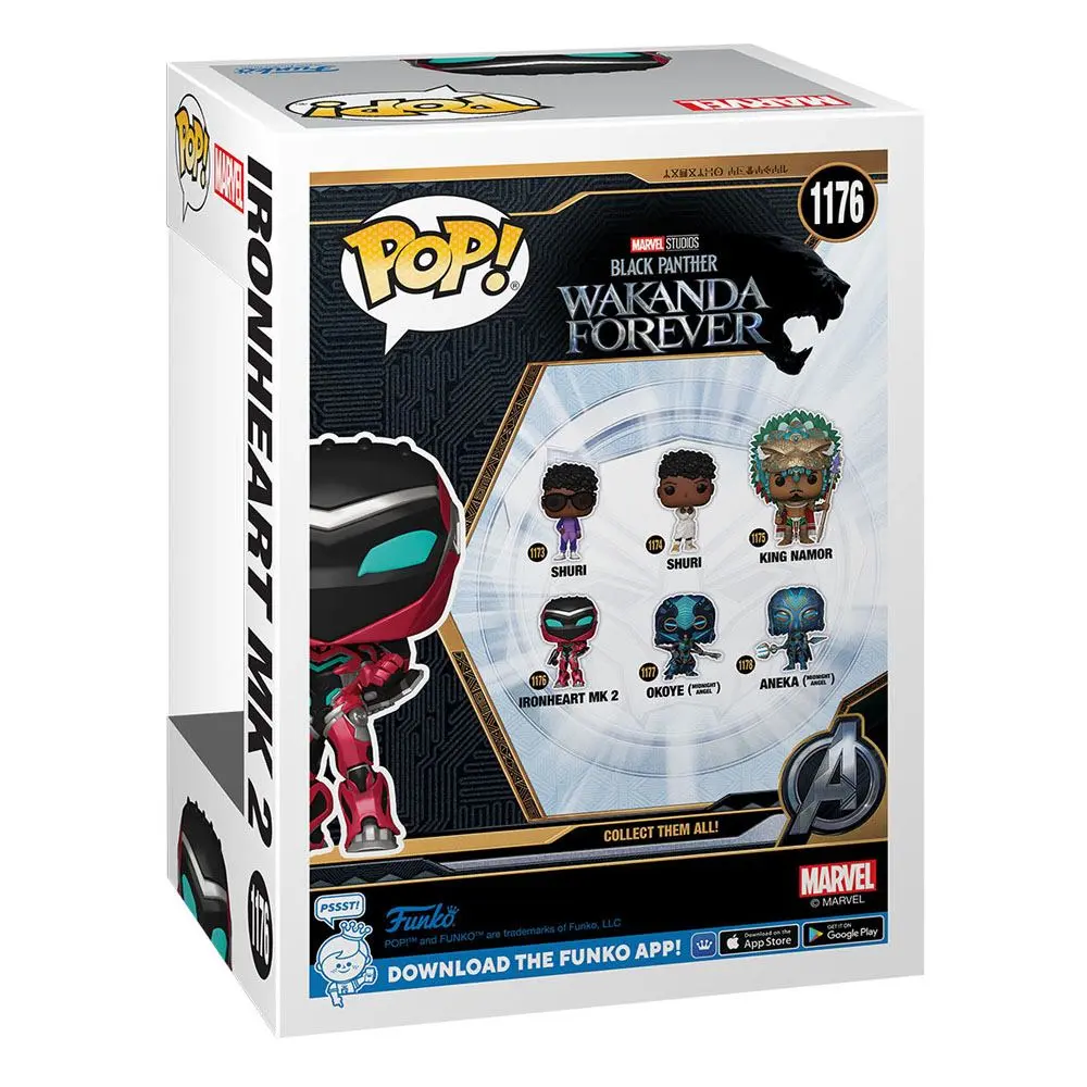 Black Panther: Wakanda Forever POP! Marvel Figurina de vinil Ironheart MK 2 9 cm poza produsului