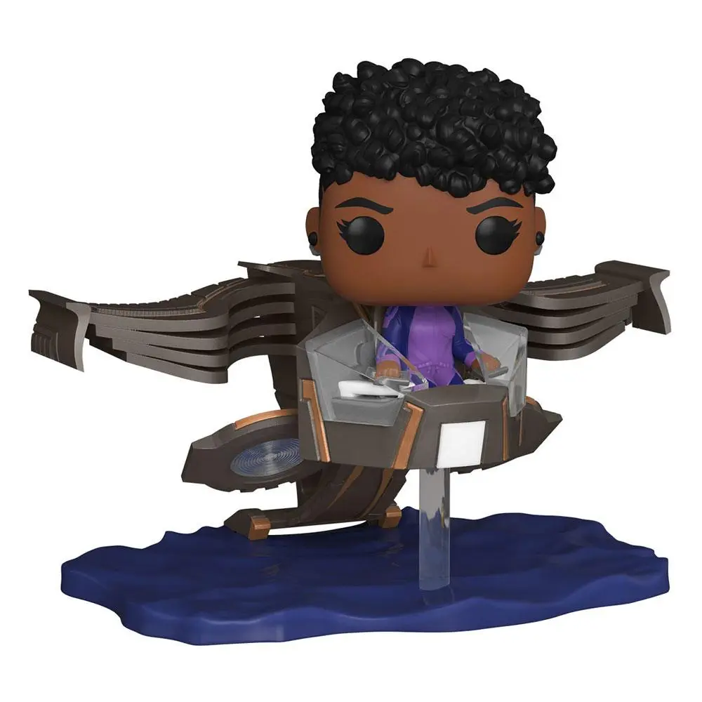 Black Panther: Wakanda Forever POP! Rides Figurina Super Deluxe din vinil Shuri în Sunbird 15 cm poza produsului