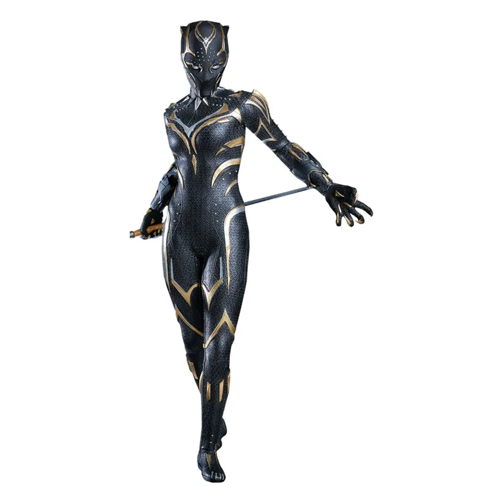 Black Panther: Wakanda Forever Movie Masterpiece Figurina de Acțiune 1/6 Black Panther 28 cm poza produsului