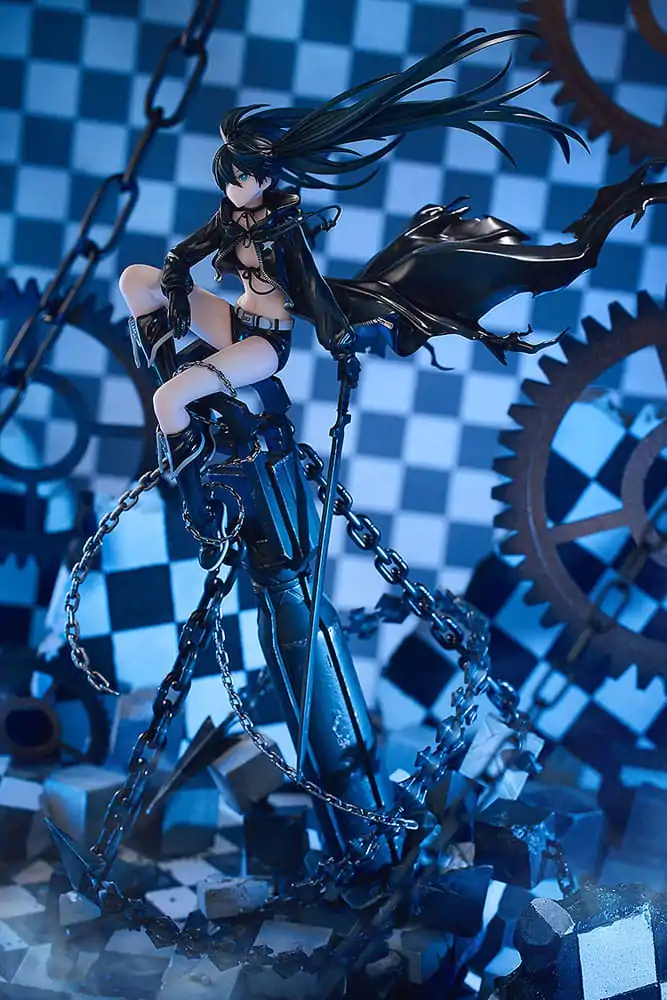 Statuie PVC Black Rock Shooter 1/7 Black Rock Shooter: Pilot Edition Ver. 29 cm poza produsului