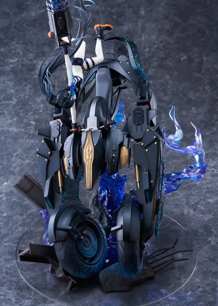 Statuie PVC Black Rock Shooter Empress Teaser Visual Ver. 47 cm poza produsului