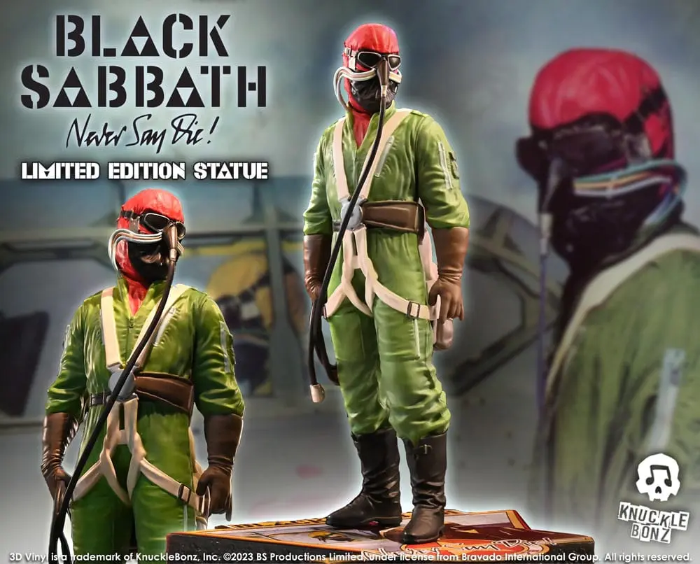 Black Sabbath Statuie Vinil 3D Pilot (Never Say Die) 22 cm poza produsului