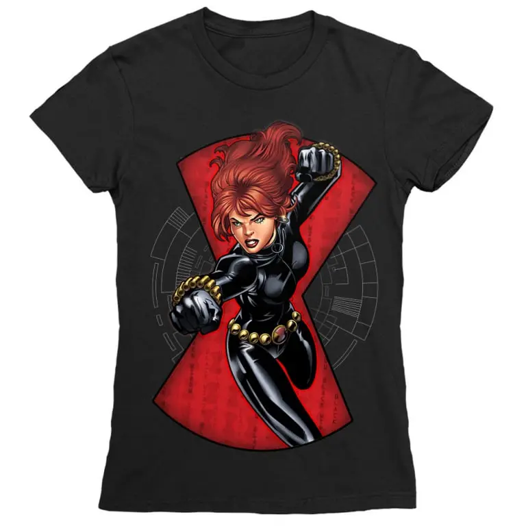 Black Widow Fight tricou de damă poza produsului