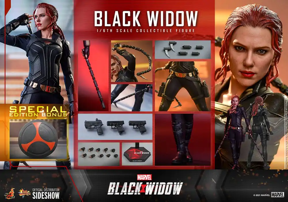 Figurină de Acțiune Masterpiece Film Black Widow 1/6 Black Widow Special Edition 28 cm poza produsului