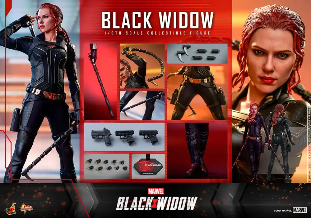 Figurină de Acțiune Masterpiece Film Black Widow 1/6 Black Widow Special Edition 28 cm poza produsului