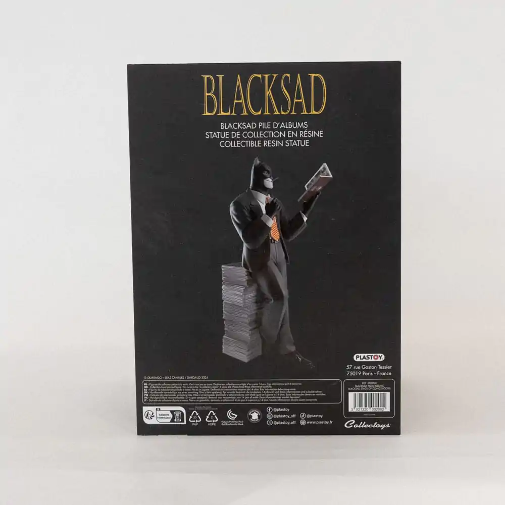 Blacksad: Blacksad on a Pile of Comics Figurina poza produsului