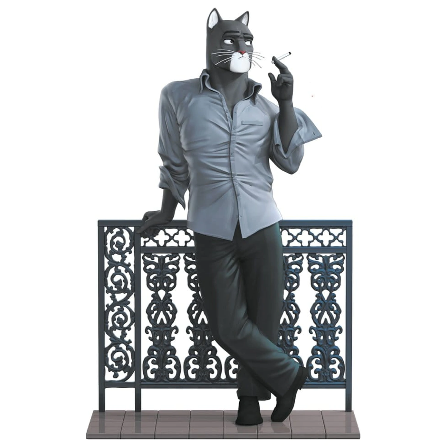 Blacksad Statuie din Rasina Blacksad on the Balcony 24 cm poza produsului