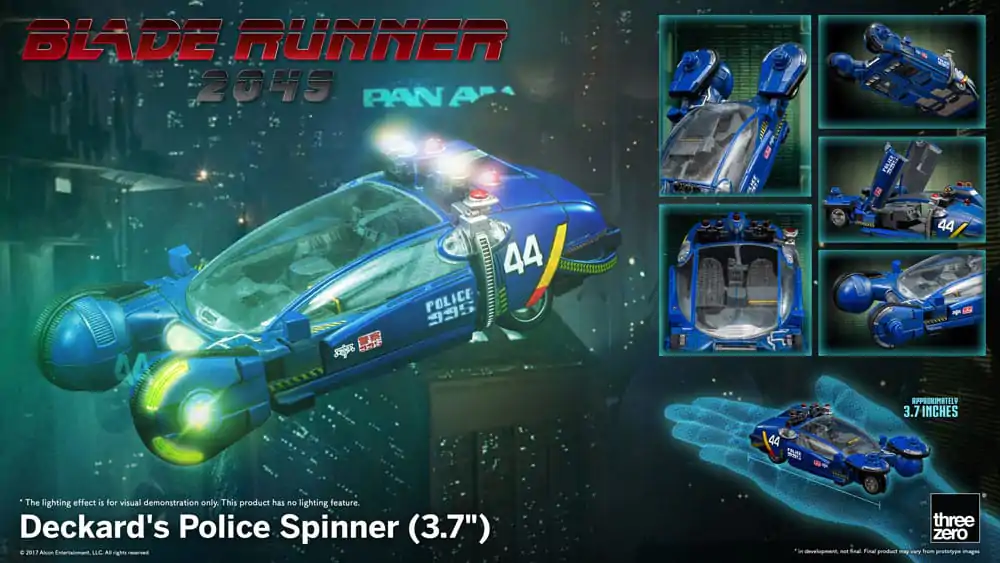 Blade Runner 2049 Vehicul Poliția Spinner a lui Deckard 10 cm poza produsului