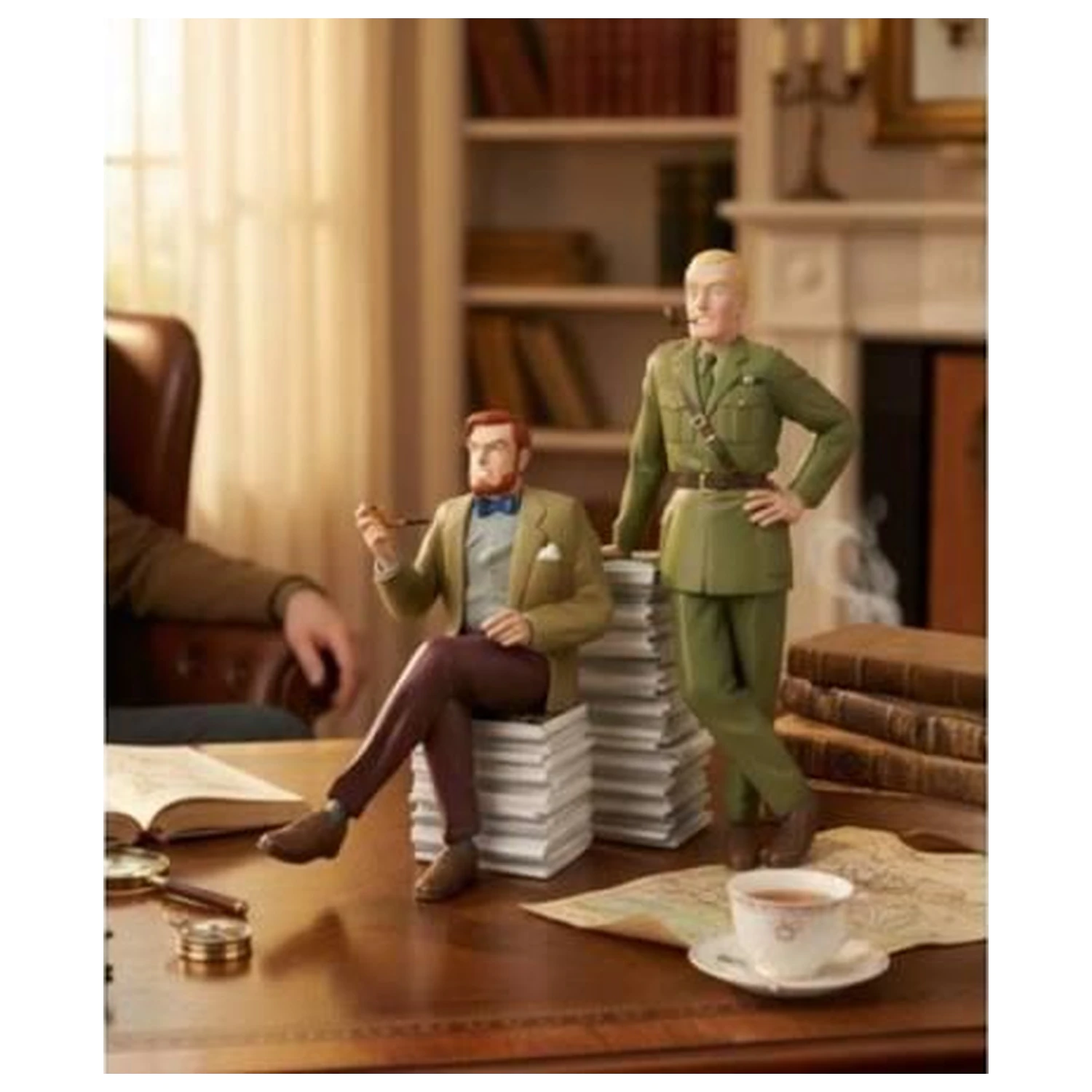 Figurina stiva albume Blake et Mortimer 25 cm poza produsului