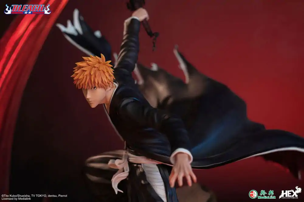 Bleach Elite Dynamic Statuie 1/6 Ichigo Kurosaki 51 cm poza produsului