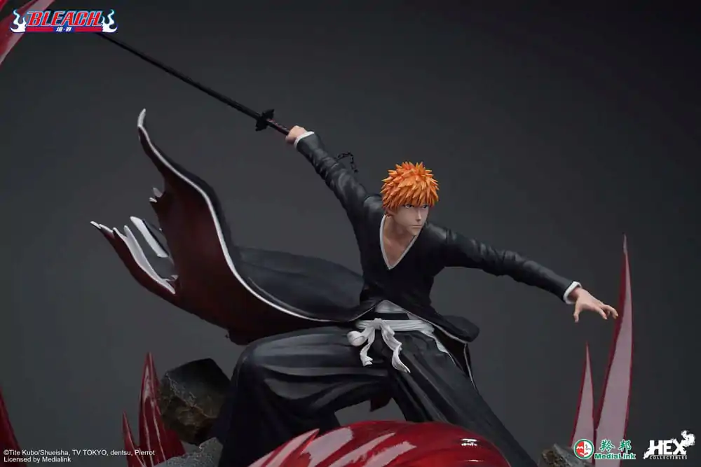 Bleach Elite Dynamic Statuie 1/6 Ichigo Kurosaki 51 cm poza produsului