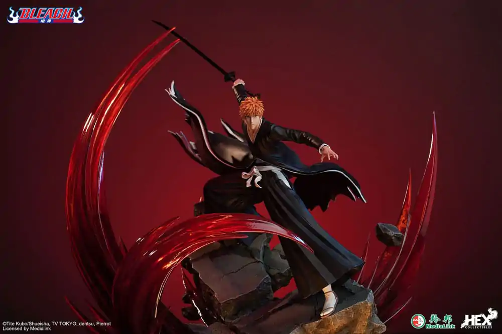 Bleach Elite Dynamic Statuie 1/6 Ichigo Kurosaki 51 cm poza produsului