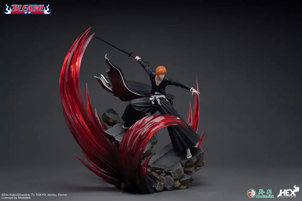 Bleach Elite Dynamic Statuie 1/6 Ichigo Kurosaki 51 cm poza produsului