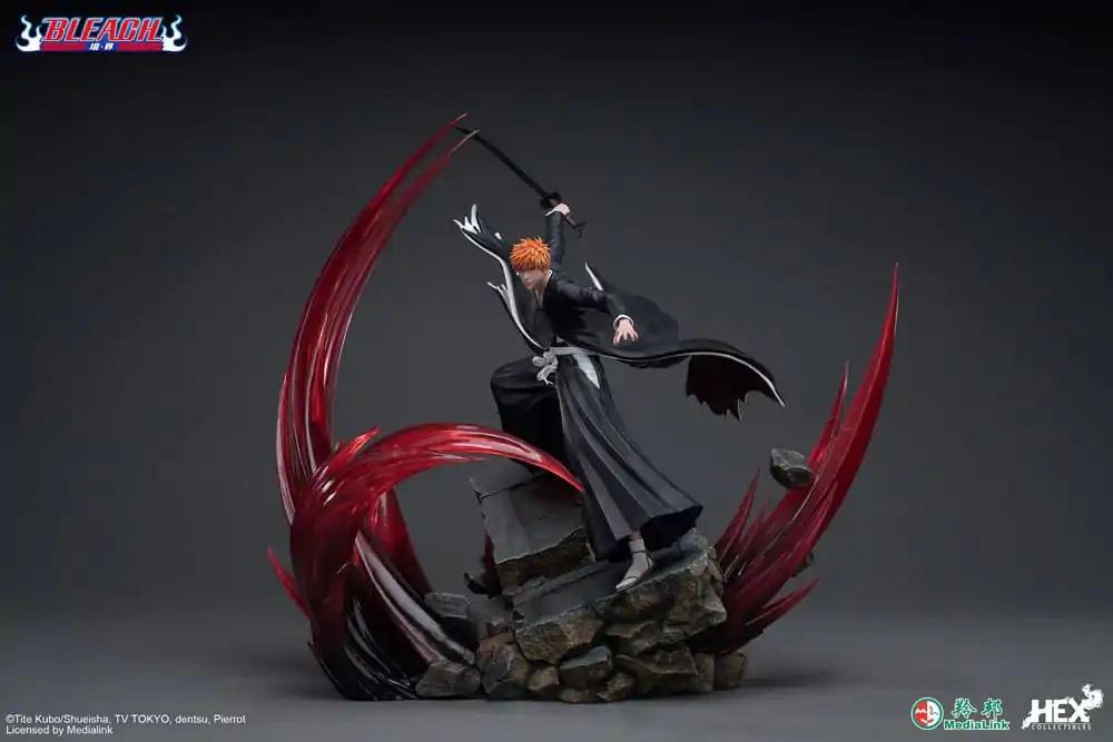 Bleach Elite Dynamic Statuie 1/6 Ichigo Kurosaki 51 cm poza produsului