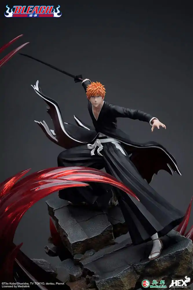 Bleach Elite Dynamic Statuie 1/6 Ichigo Kurosaki 51 cm poza produsului