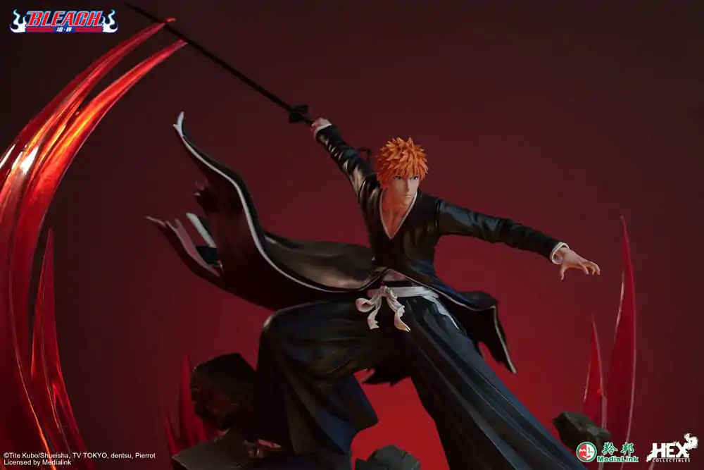 Bleach Elite Dynamic Statuie 1/6 Ichigo Kurosaki 51 cm poza produsului