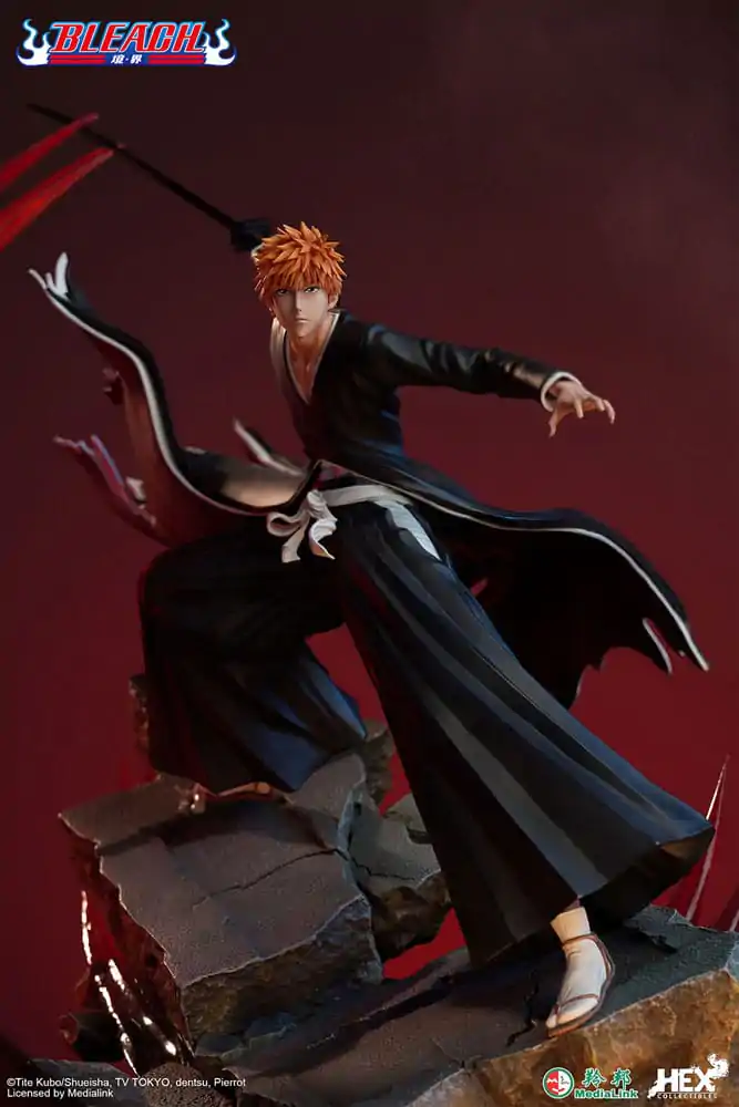 Bleach Elite Dynamic Statuie 1/6 Ichigo Kurosaki 51 cm poza produsului