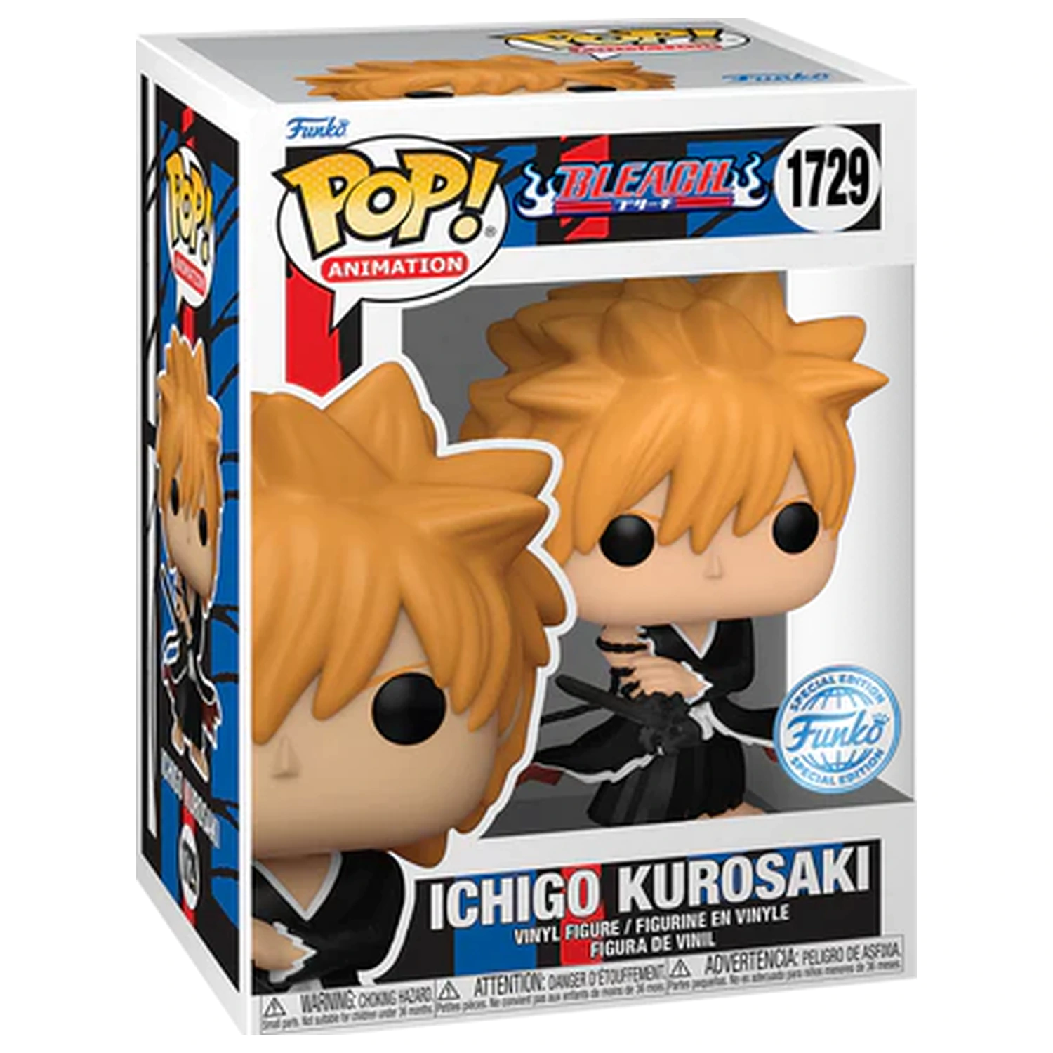 BLEACH Funko POP figurina Animatie Ichigo Kurosaki poza produsului