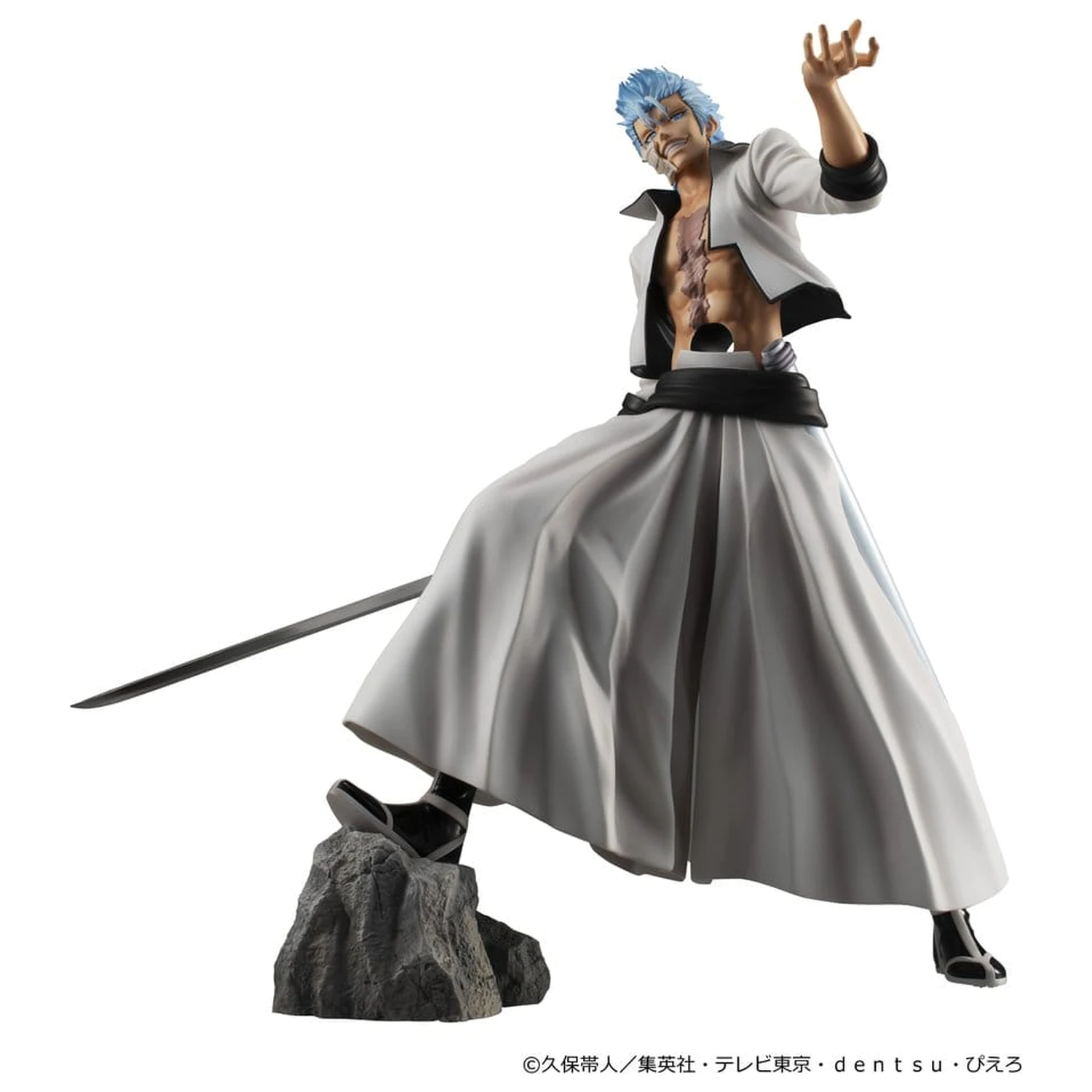 Bleach G.E.M. Series Figurina PVC Grimmjow Jaegerjaquez 25 cm (Repeat) poza produsului