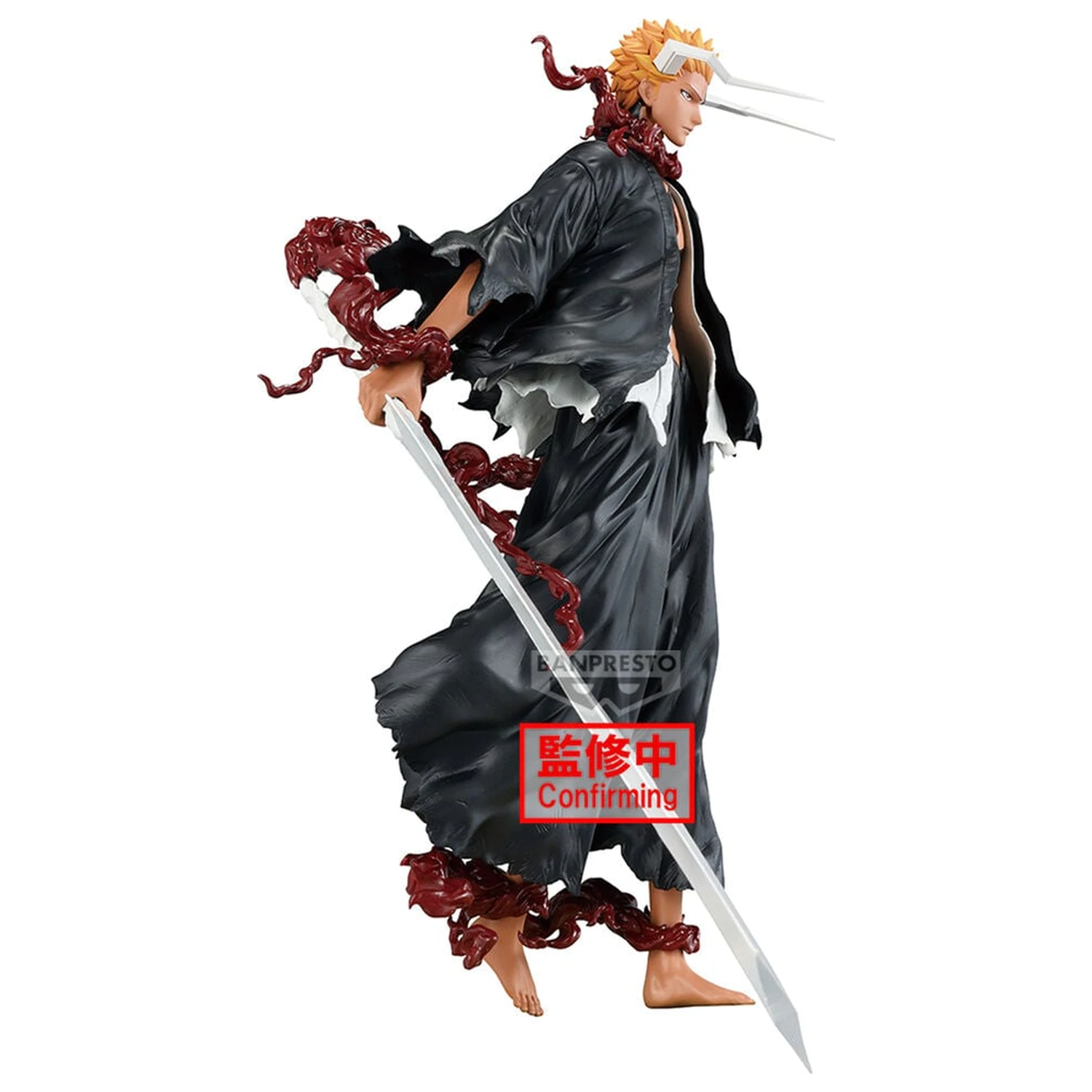 Bleach Maximatic Ichigo Kurosaki Blood Chains figurina 23cm poza produsului