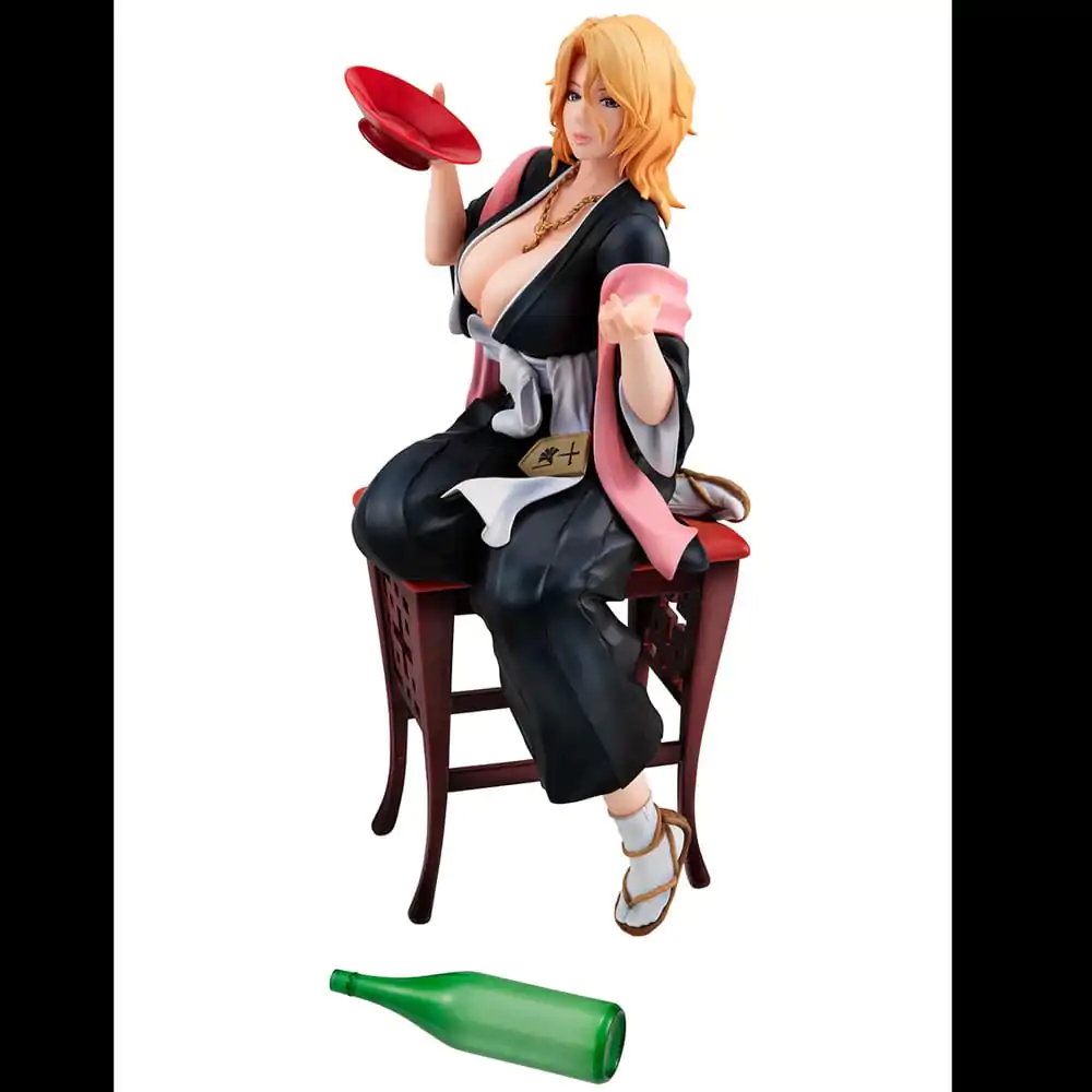 Bleach: Thousand-Year Blood War G.E.M. Series Statuie PVC Rangiku Matsumoto Tipsy Ver. 19 cm poza produsului