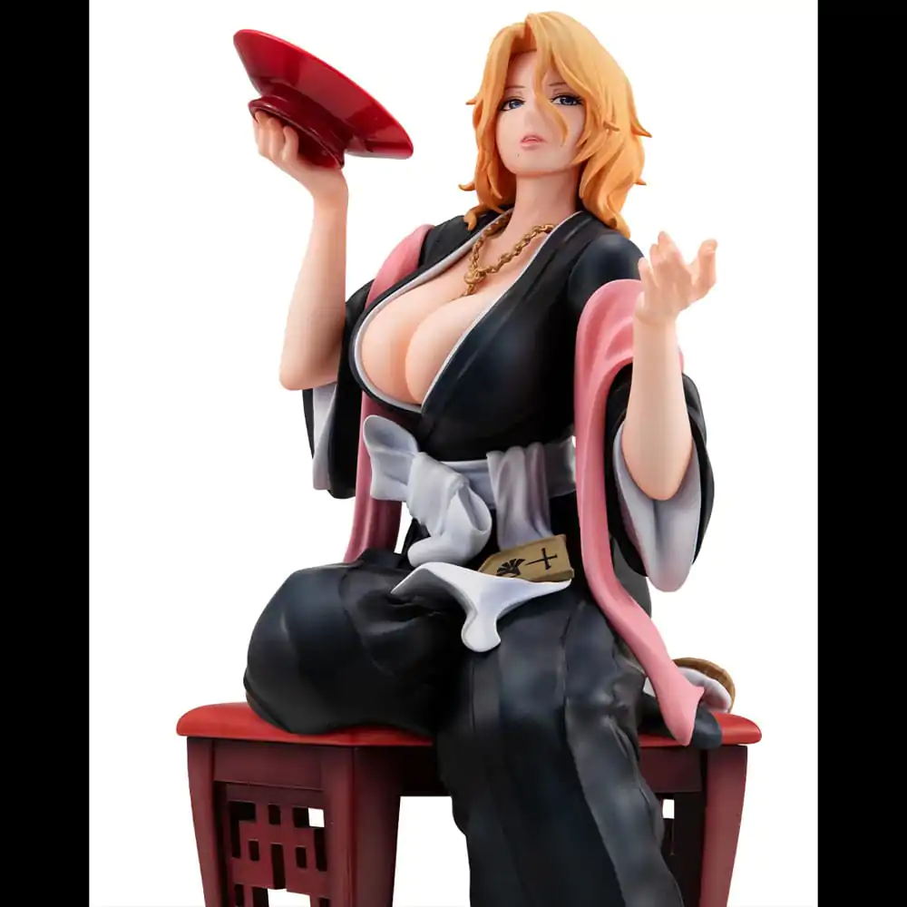 Bleach: Thousand-Year Blood War G.E.M. Series Statuie PVC Rangiku Matsumoto Tipsy Ver. 19 cm poza produsului