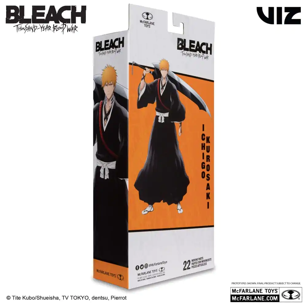 Figurină de acțiune Bleach: Thousand-Year Blood War Ichigo Kurosaki 18 cm poza produsului