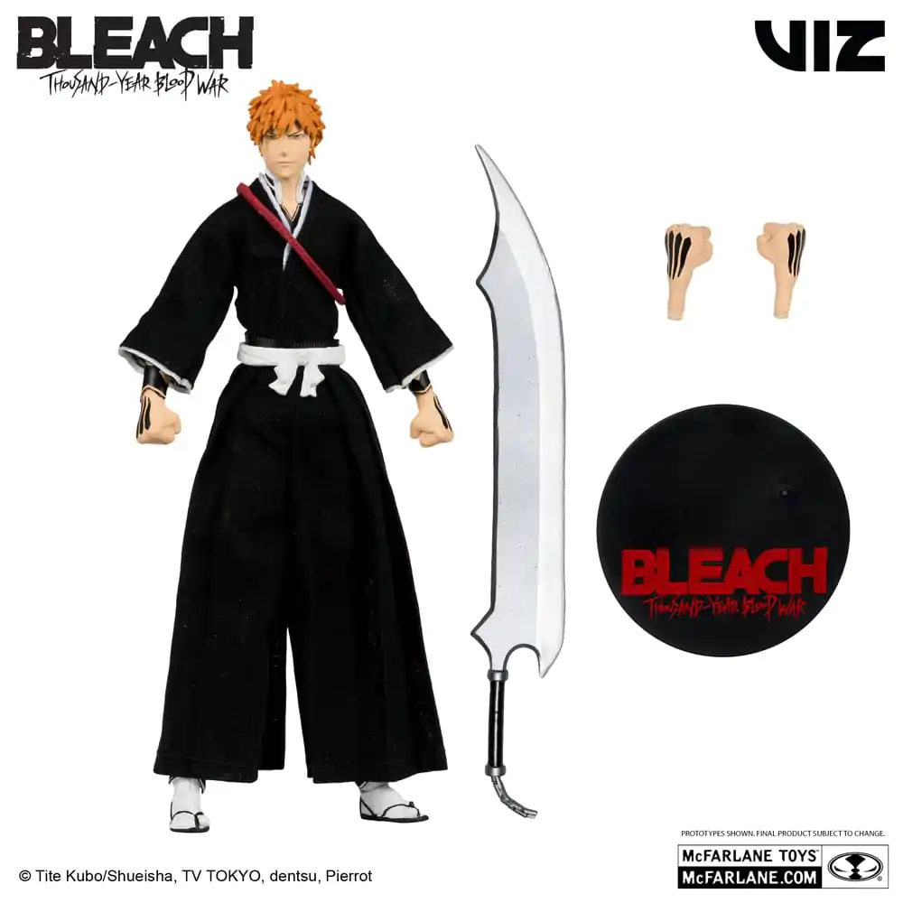 Figurină de acțiune Bleach: Thousand-Year Blood War Ichigo Kurosaki 18 cm poza produsului