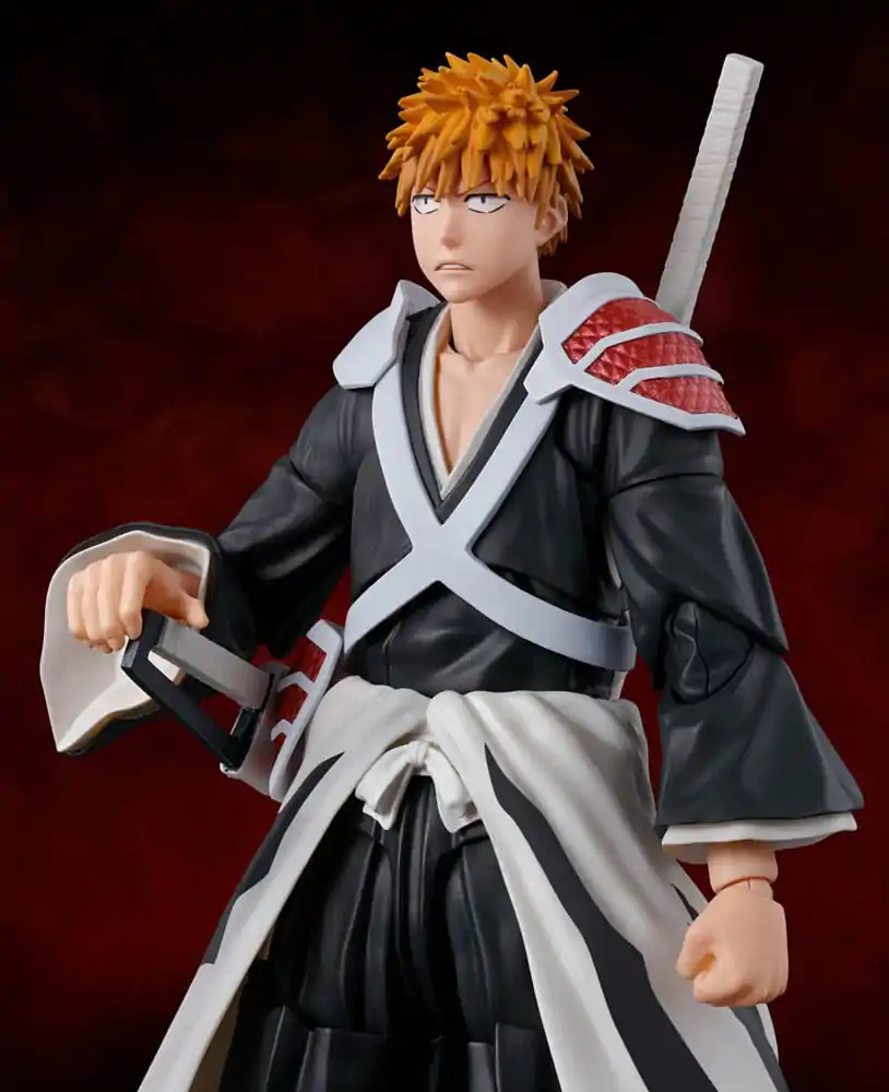 Bleach: Thousand-Year Blood War S.H. Figuarts figurină de acțiune Ichigo Kurosaki Dual Zangetsu 16 cm poza produsului