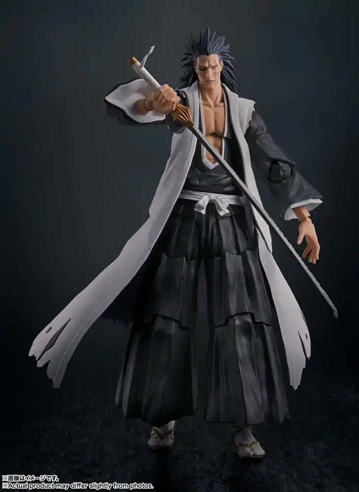 Bleach: Thousand-Year Blood War S.H. Figuarts Figurina de acțiune Kenpachi Zaraki 17 cm poza produsului