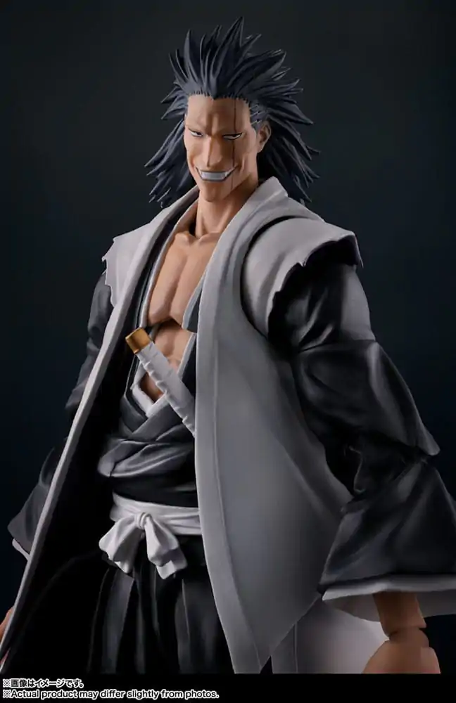 Bleach: Thousand-Year Blood War S.H. Figuarts Figurina de acțiune Kenpachi Zaraki 17 cm poza produsului