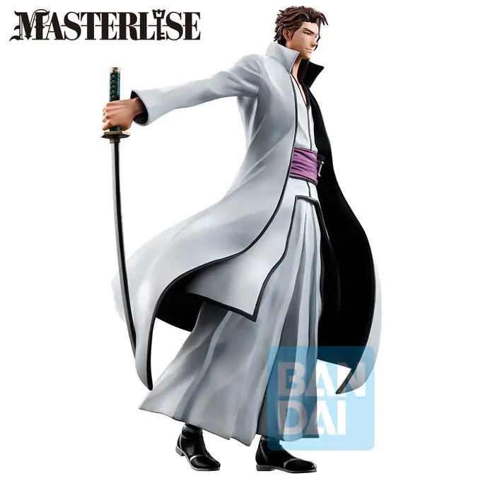 Bleach Thousand Year Blood War Sosuke Aizen Stirring Souls Vol.1 Ichibansho figurină 25cm poza produsului